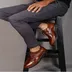 کفش چرم مردانه مدل بلتون برت بندی